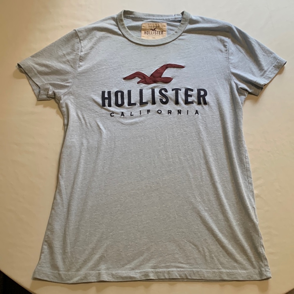 Light Blue Hollister Shirt